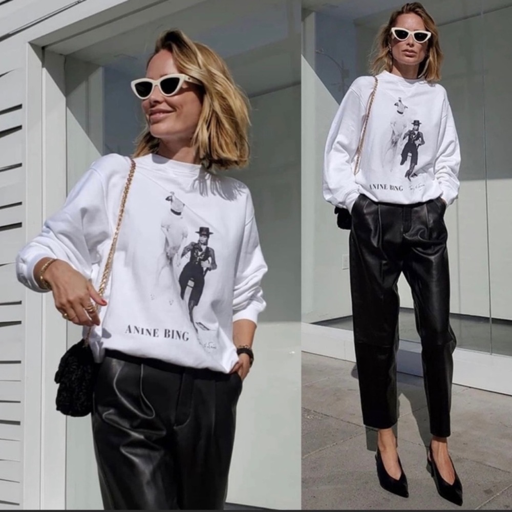 Anine Bing David Bowie sweatshirt